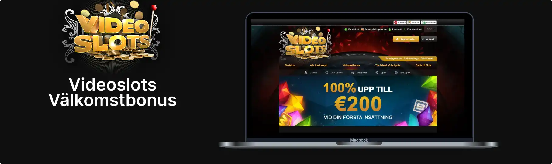 Video Slots Välkomstbonus