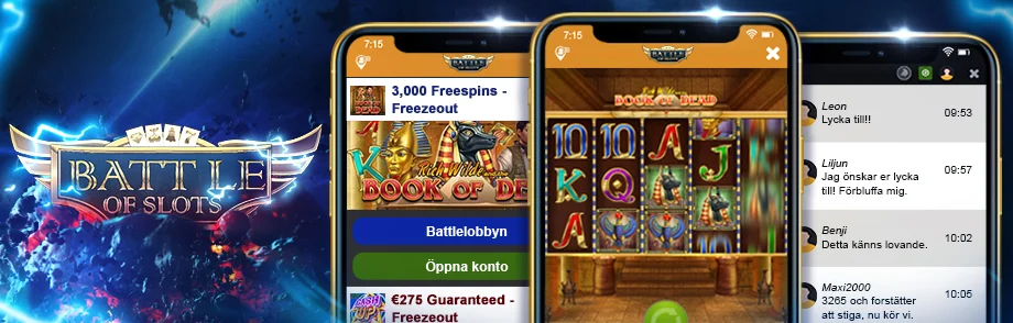 Videoslots Casino Battle of Slots